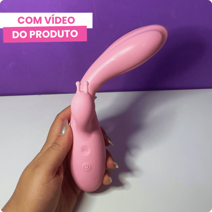 Vibrador Rabbit Ponto G com Estimulador Slug - Missy - Imagem 2