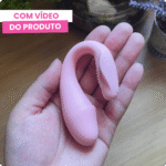 Flow 2 - Vibrador Casal com Controle - Formato de Glande