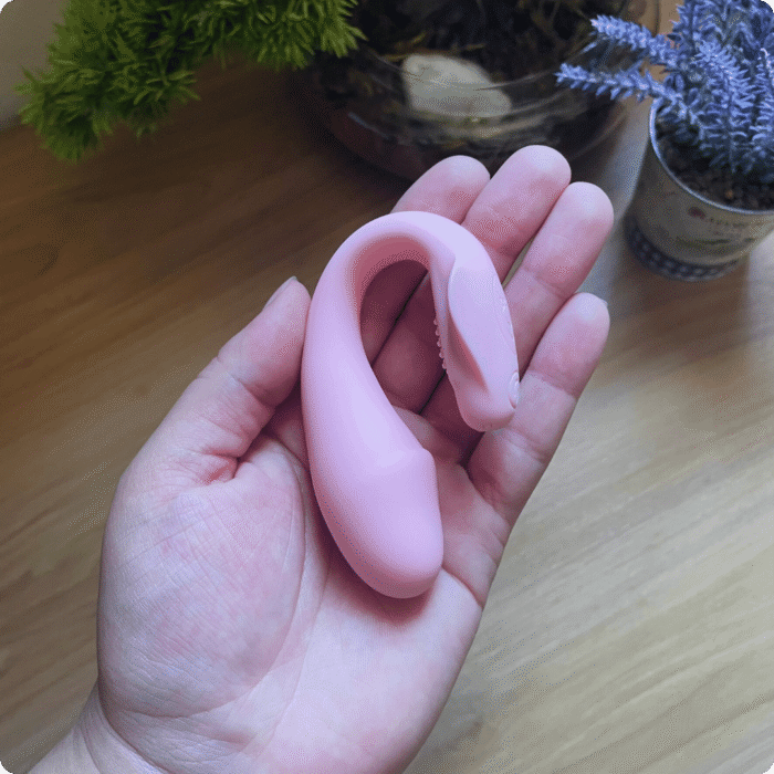 Flow 2 - Vibrador Casal com Controle - Formato de Glande - Imagem 3