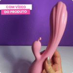 Vibrador Rabbit Ponto G com Estimulador Slug - Missy - Imagem 4