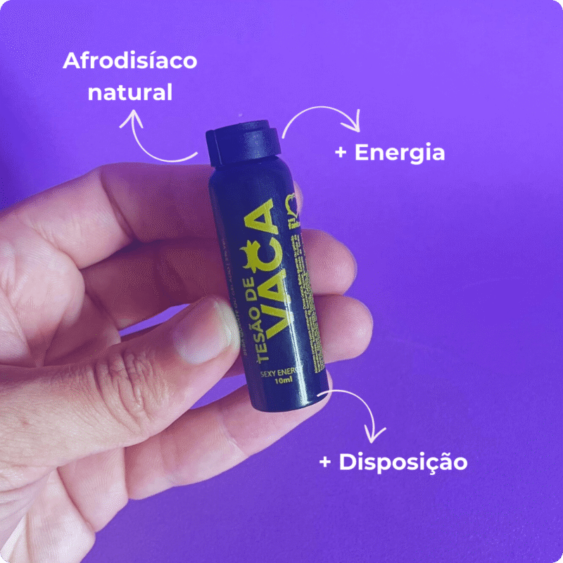 estimulante afrodisíaco tesão de vaca 10ml