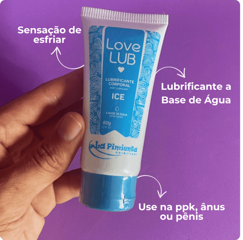 love lub ice 60g lubrificante ice