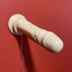 pênis prótese realística 18 x 4 cm com vibrador e ventosa