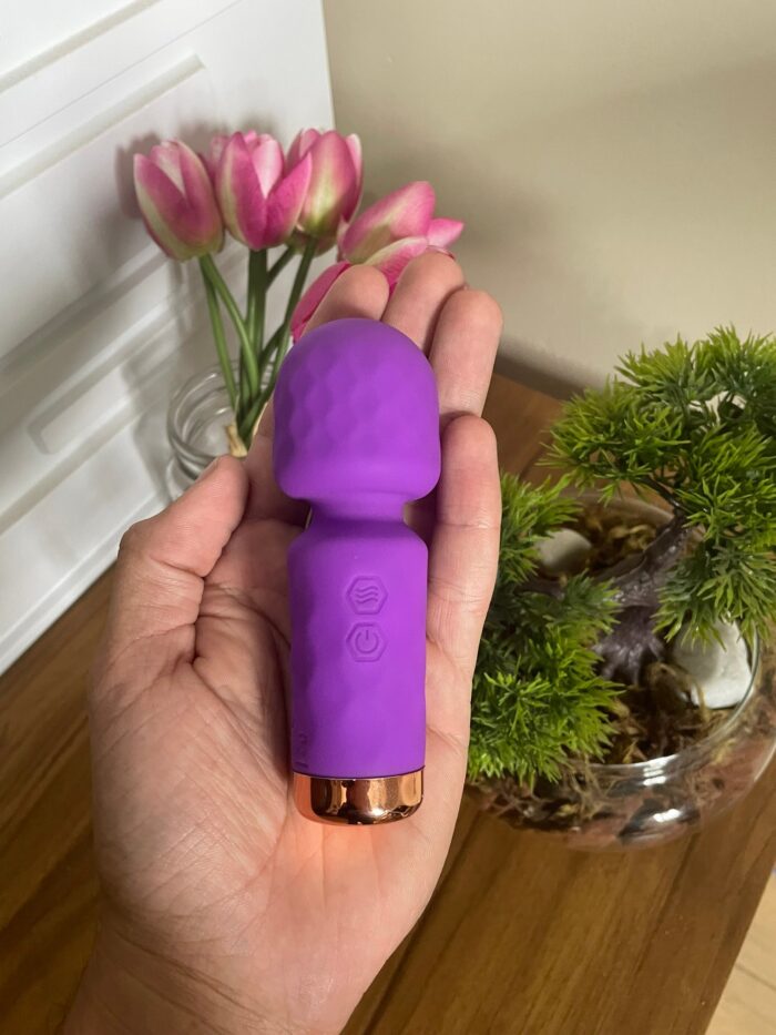 lily mini varinha recarregável 10 modos de vibração