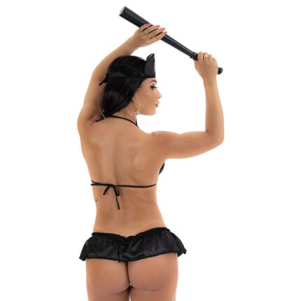 mini fantasia policial pm sexy