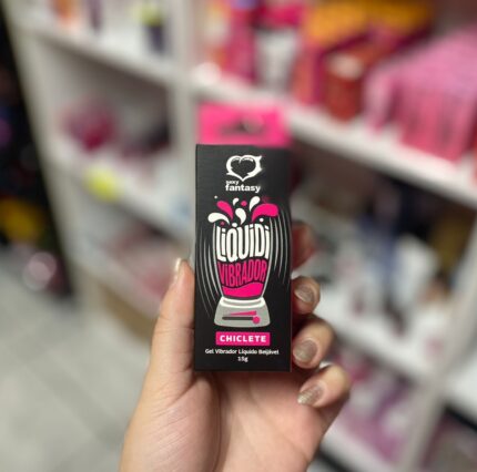 vibrador liquido liquidi 15ml chiclete