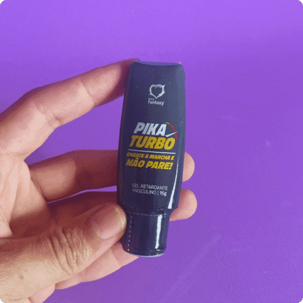 pika turbo gel retardante masculino 15g