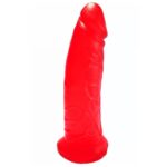 pênis prótese realística 14 x 3,4cm tortinho aromatizada