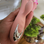 zoey vibrador fofo rabbit com estimulador de clitóris