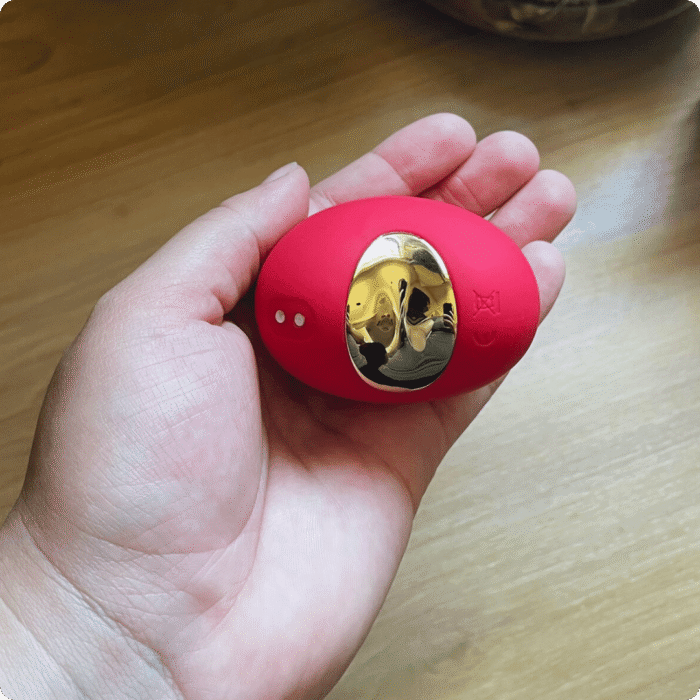 sugador estimulador de clitóris em formato de coração sandy