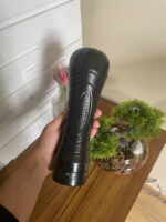 masturbador vagina com vibração formato lanterna