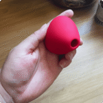 sugador estimulador de clitóris em formato de coração sandy