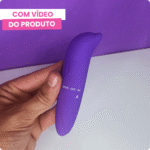 vibrador golfinho ponto g aveludado