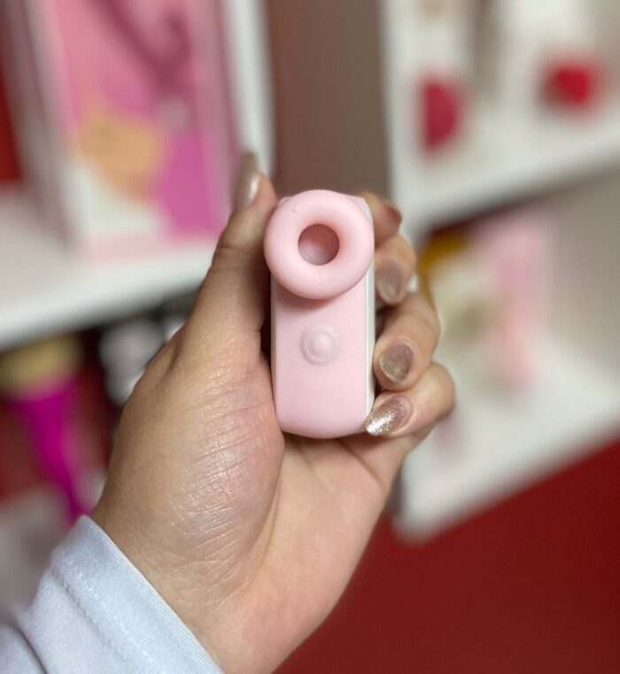 dedeira com pulsação lizy recarregável rosa