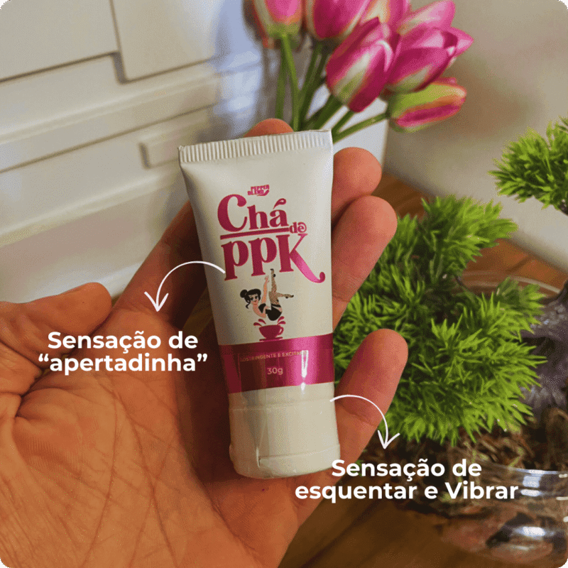 chá de ppk gel adstringente e excitante feminino 30g