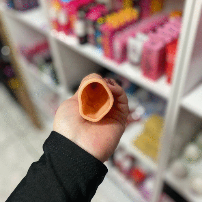 capa peniana extensora realistica 17x4 cm