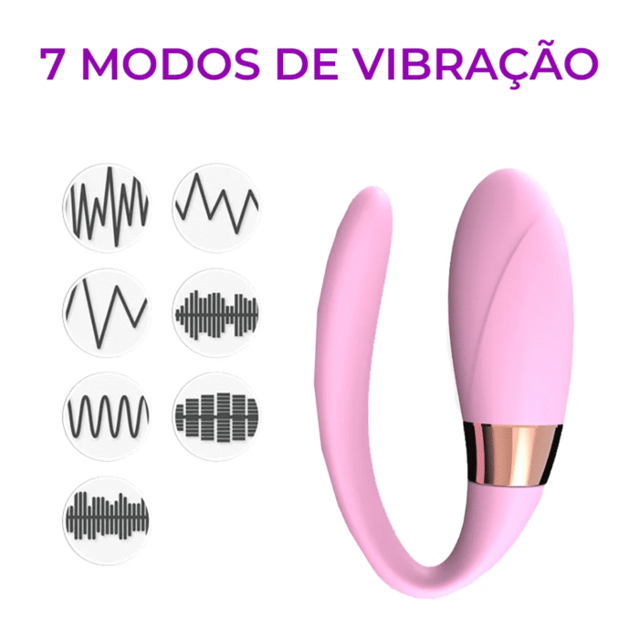 vibrador de casal perfect com controle