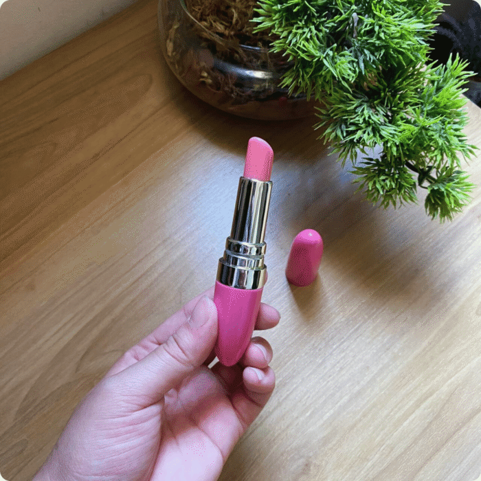 vibrador em formato de batom estimulador clitoriano