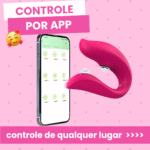 vibrador de casal com sugador ruby controle por app