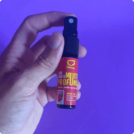 garganta muito mais profunda dessensibilizante de garganta em spray beijável morango ice 15ml
