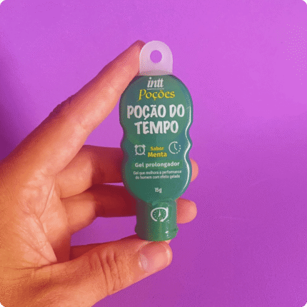 poção do tempo gel prolongador masculino 15g