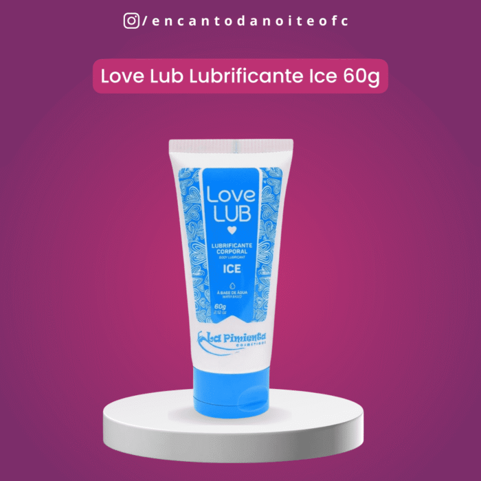 love lub ice 60g lubrificante ice
