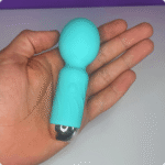 mini vibrador varinha magico com 10 modos de vibração