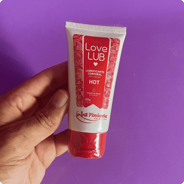 love lub hot 60g lubrificante hot