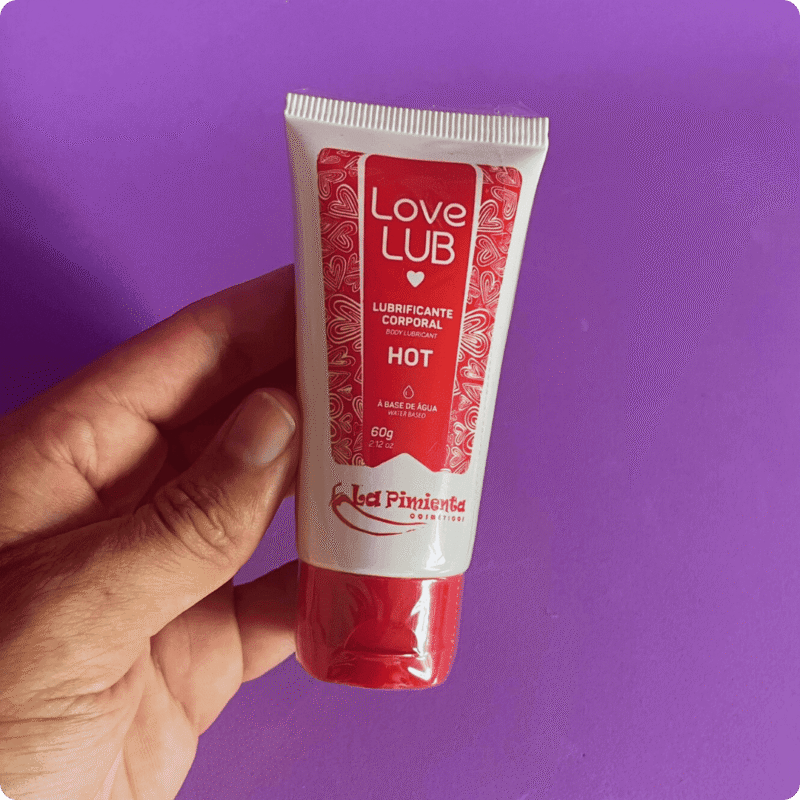 love lub hot 60g lubrificante hot