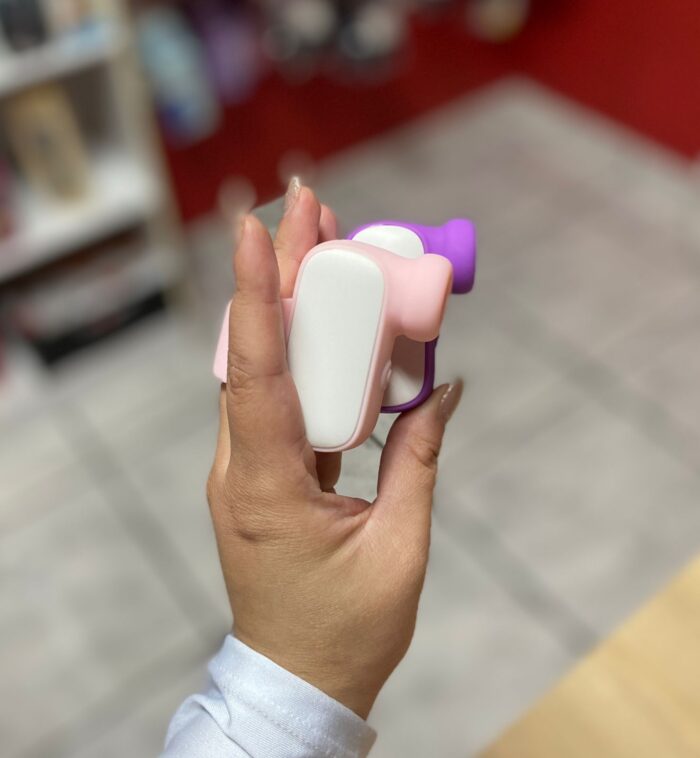 dedeira com pulsação lizy recarregável roxo