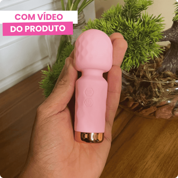 lily mini varinha recarregável 10 modos de vibração