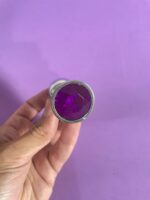 plug anal p cristal arredondado