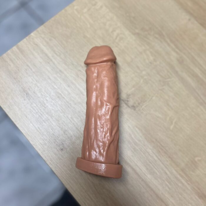 pênis prótese realistica 18 x 5cm maciço