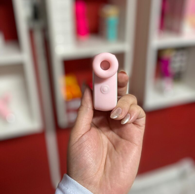 dedeira com pulsação lizy recarregável rosa