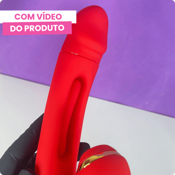 valery vibrador com língua vai e vem e estimulador clitoriano por ondas de pressão