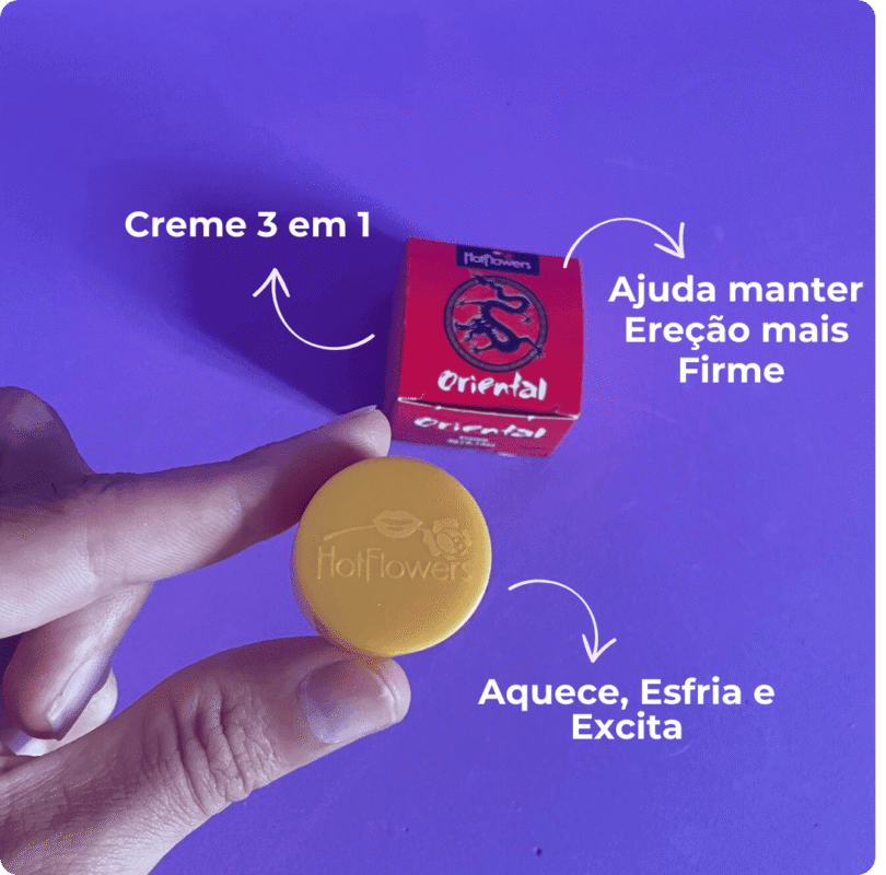 pomada oriental creme de massagem 4g
