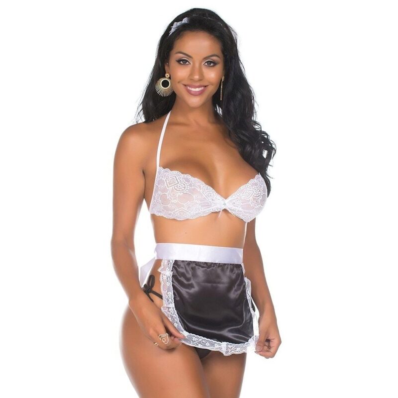 mini fantasia empregada sexy