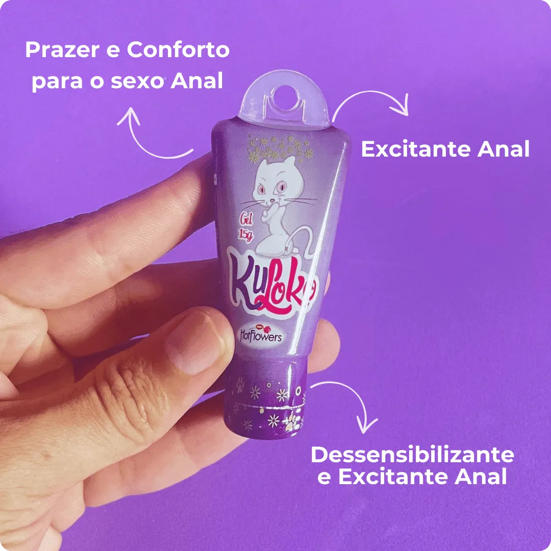 kuloko gel dessensibilizante e excitante anal 15g kuloko gel dessensibilizante e excitante anal 15g