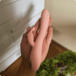 zoey vibrador fofo rabbit com estimulador de clitóris