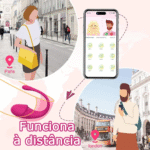 vibrador de casal spacy controle por app à distância