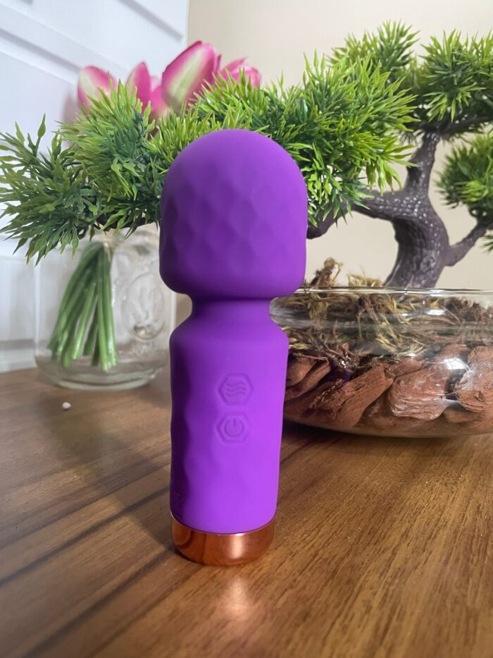 lily mini varinha recarregável 10 modos de vibração