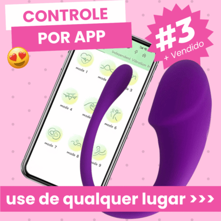 vibrador de casal spacy controle por app à distância