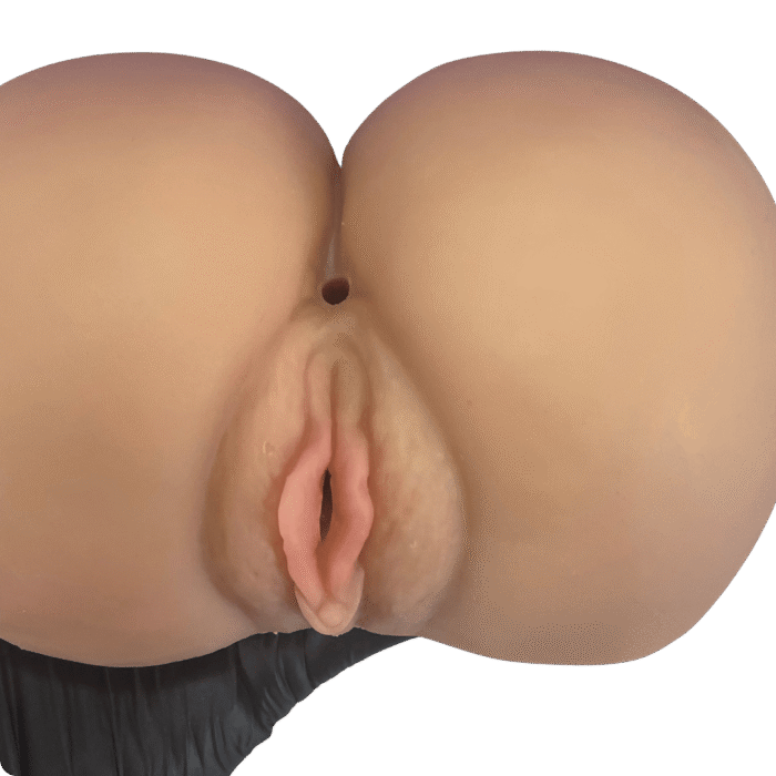 masturbador bumbum formato bunda com vagina e Ânus 1,1kg