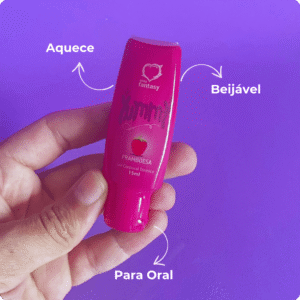 Yummy Gel Térmico Beijável  - Yummy Framboesa