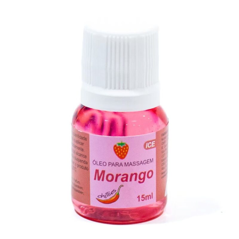 Óleo beijável para massagem corporal ice 15ml