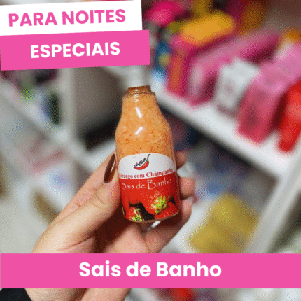 sais de banho de morango com champanhe 80g