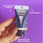 volumão intensificador de macho 25g gel masculino