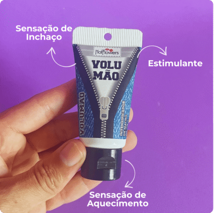 volumão intensificador de macho 25g gel masculino