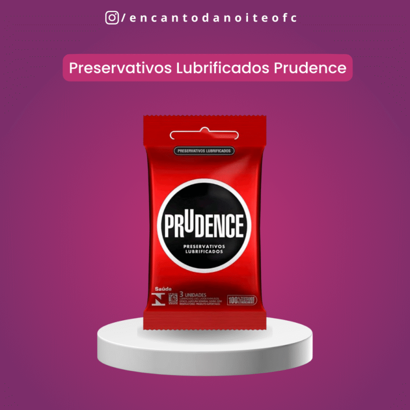 preservativos lubrificados prudence camisinha