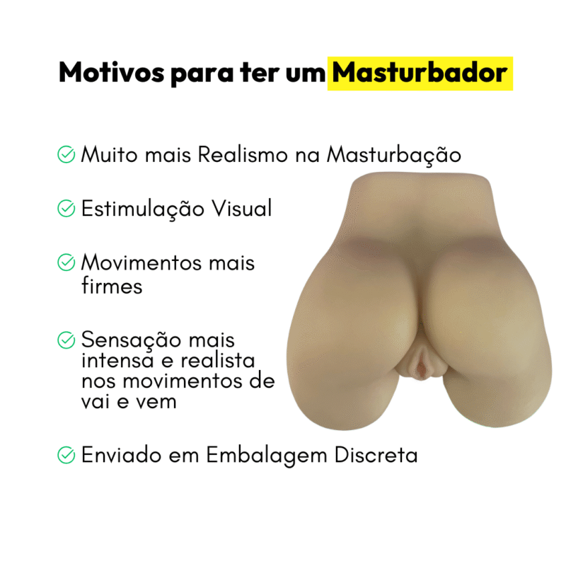 masturbador masculino bumbum vagina e anus 1,3kg